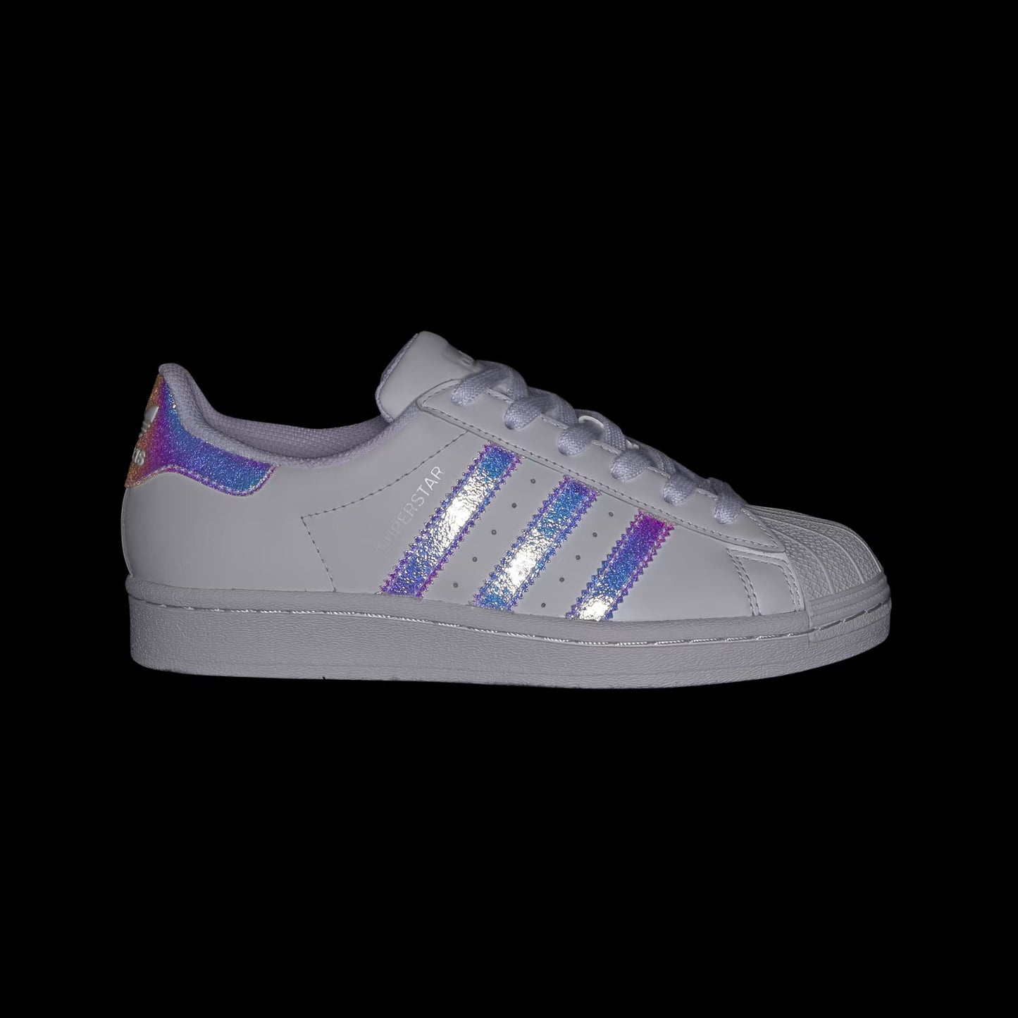 Gradeschool Adidas Superstar - White/Multicolor