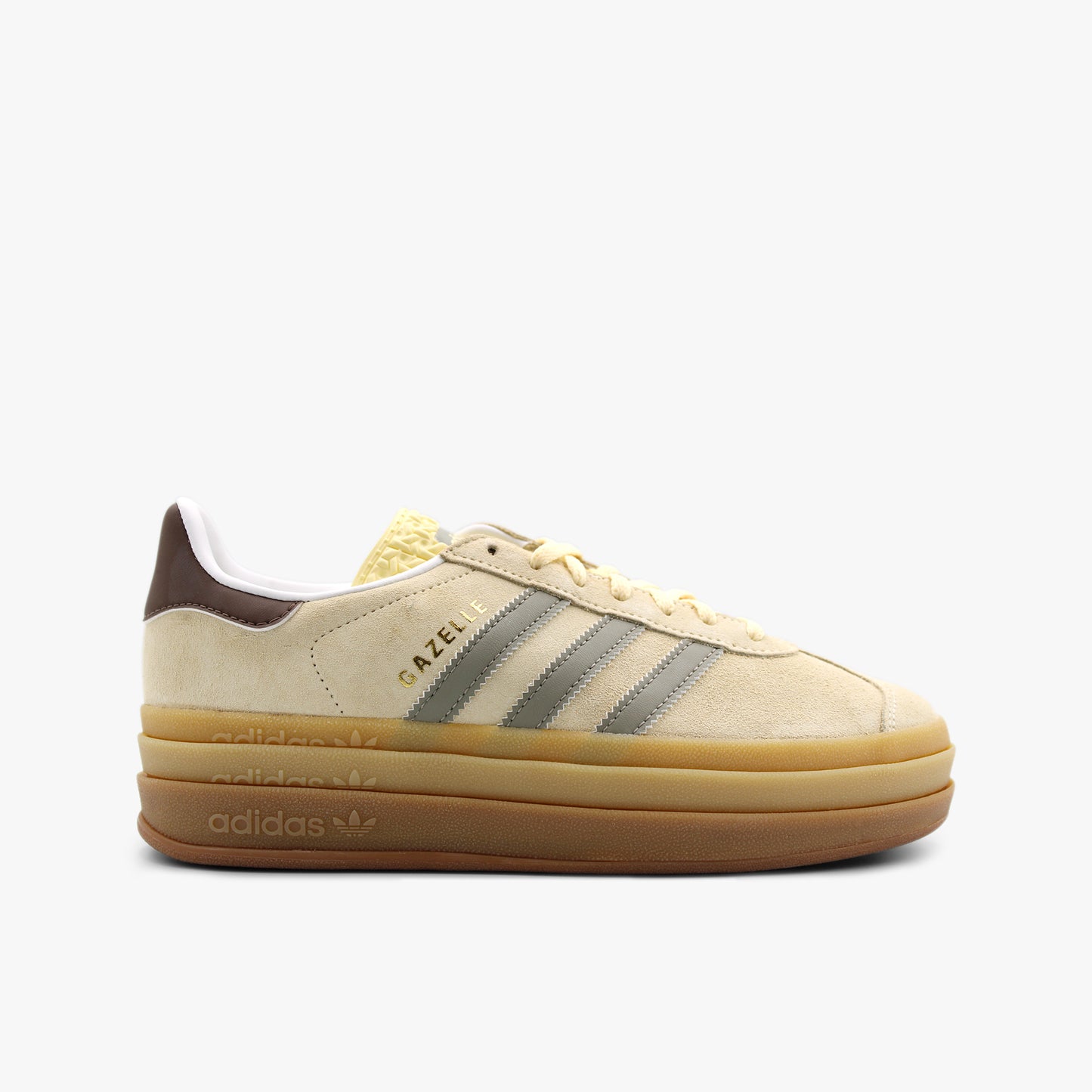 Women's Adidas Gazelle Bold - Warm Vanilla