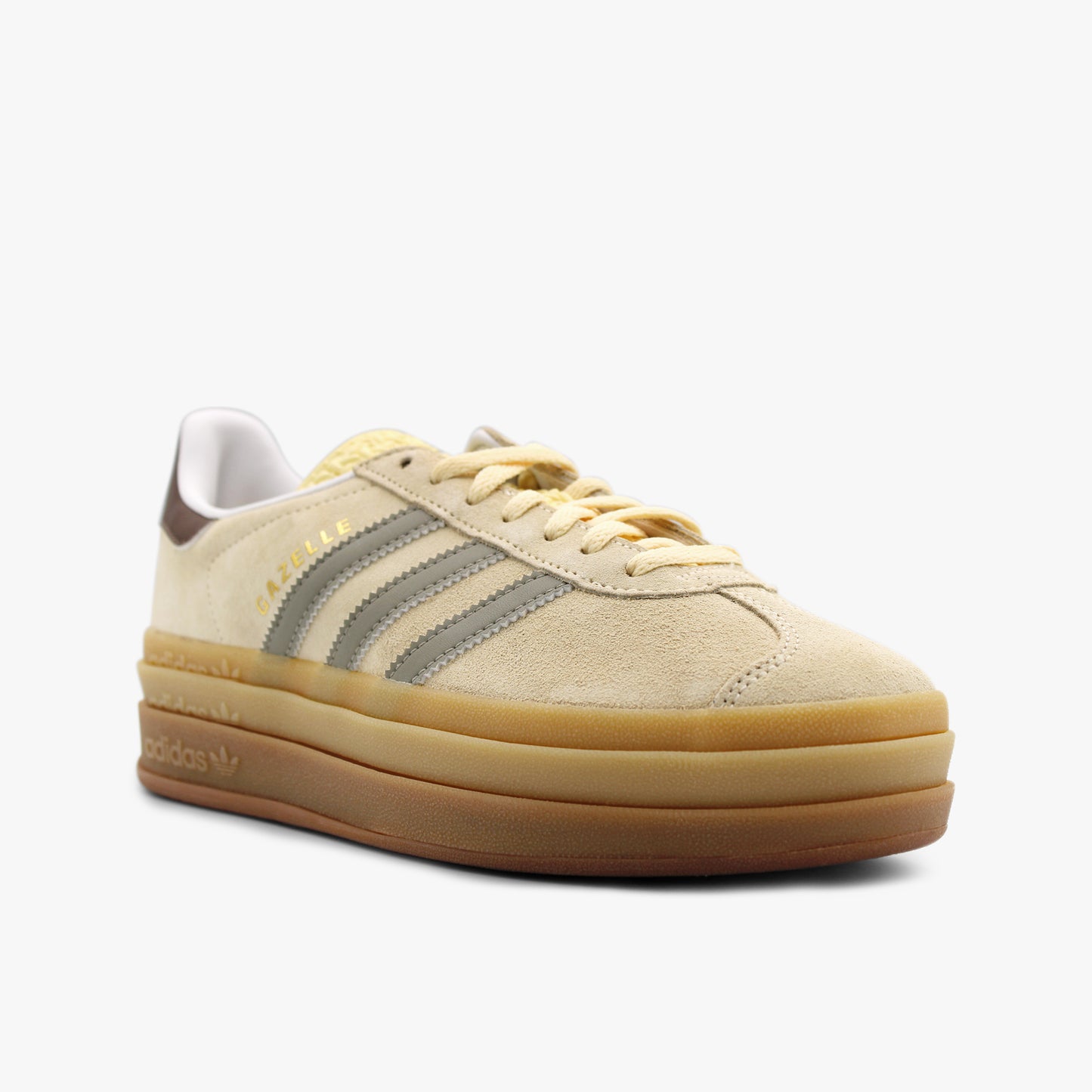 Women's Adidas Gazelle Bold - Warm Vanilla