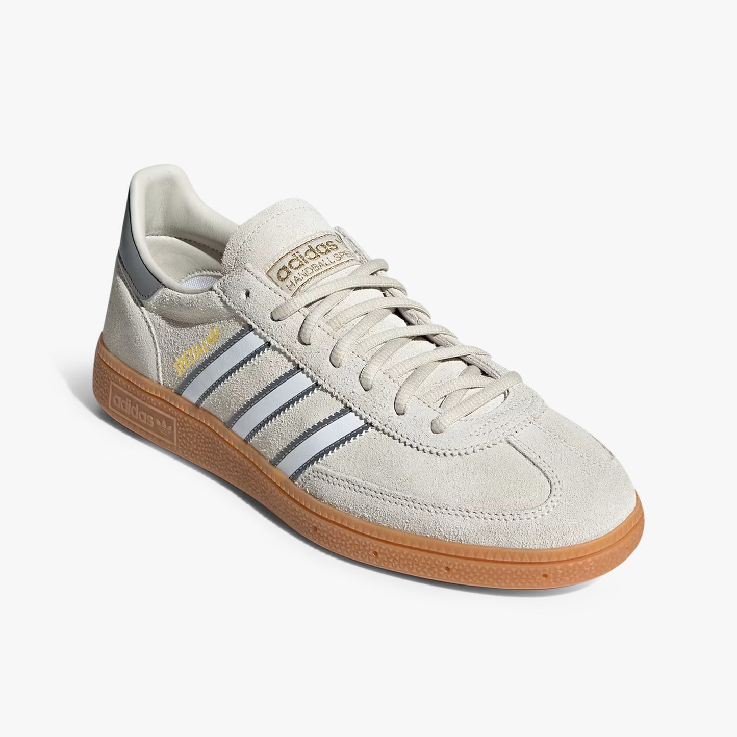 Men's Adidas Handball Spezial - Aluminum/White