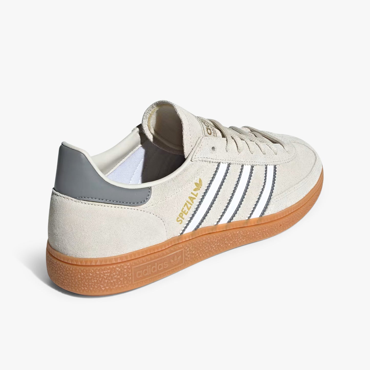 Men's Adidas Handball Spezial - Aluminum/White