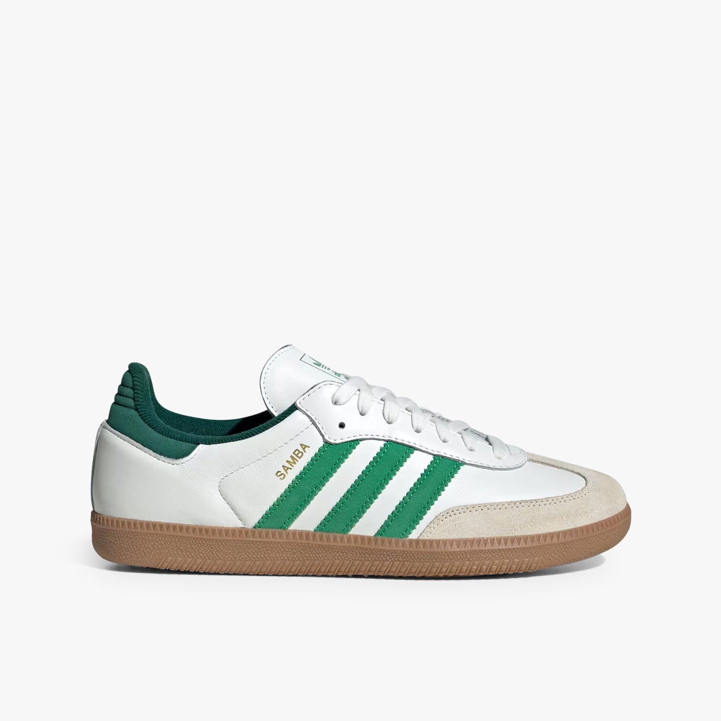 Men's Adidas Samba OG - White/Green