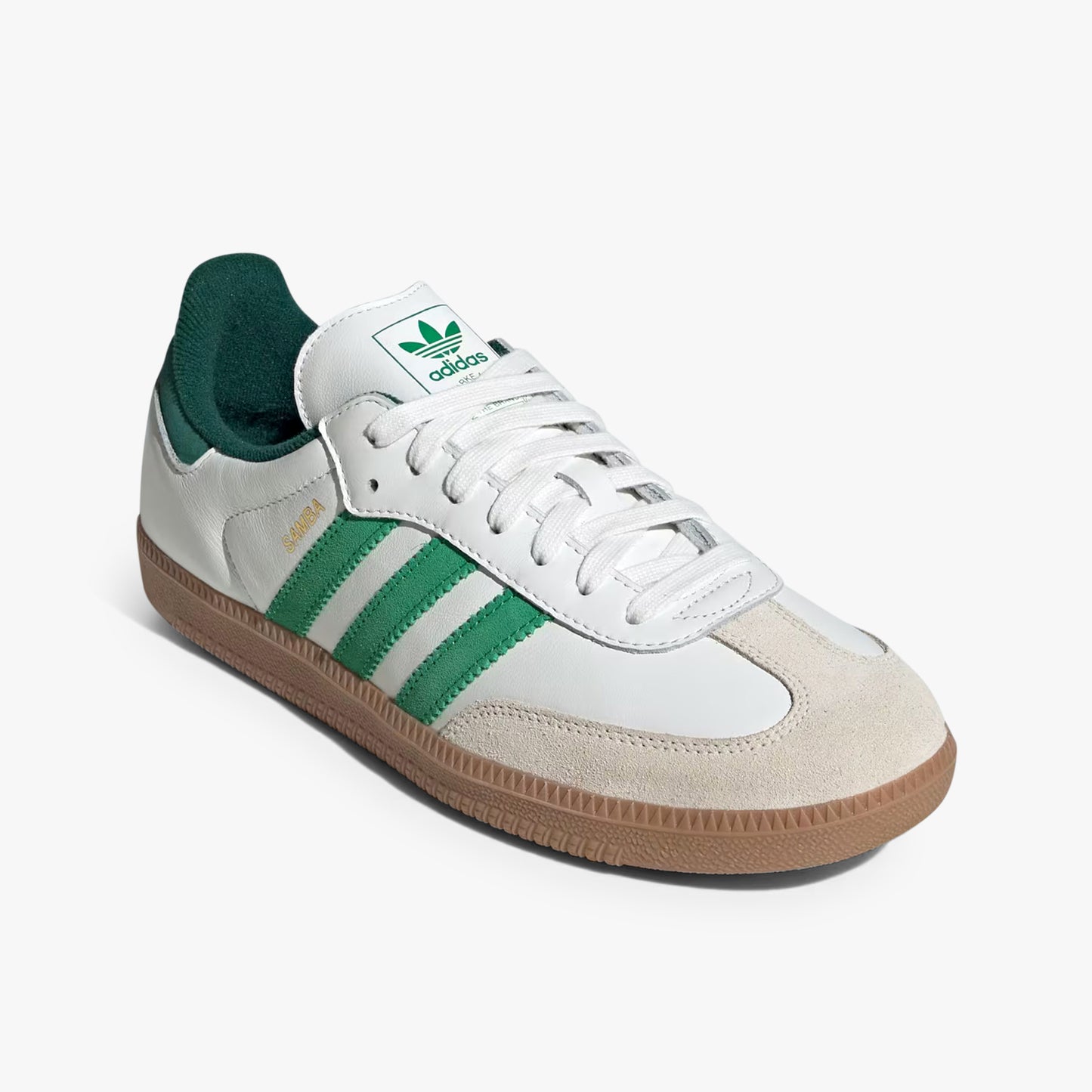 Men's Adidas Samba OG - White/Green