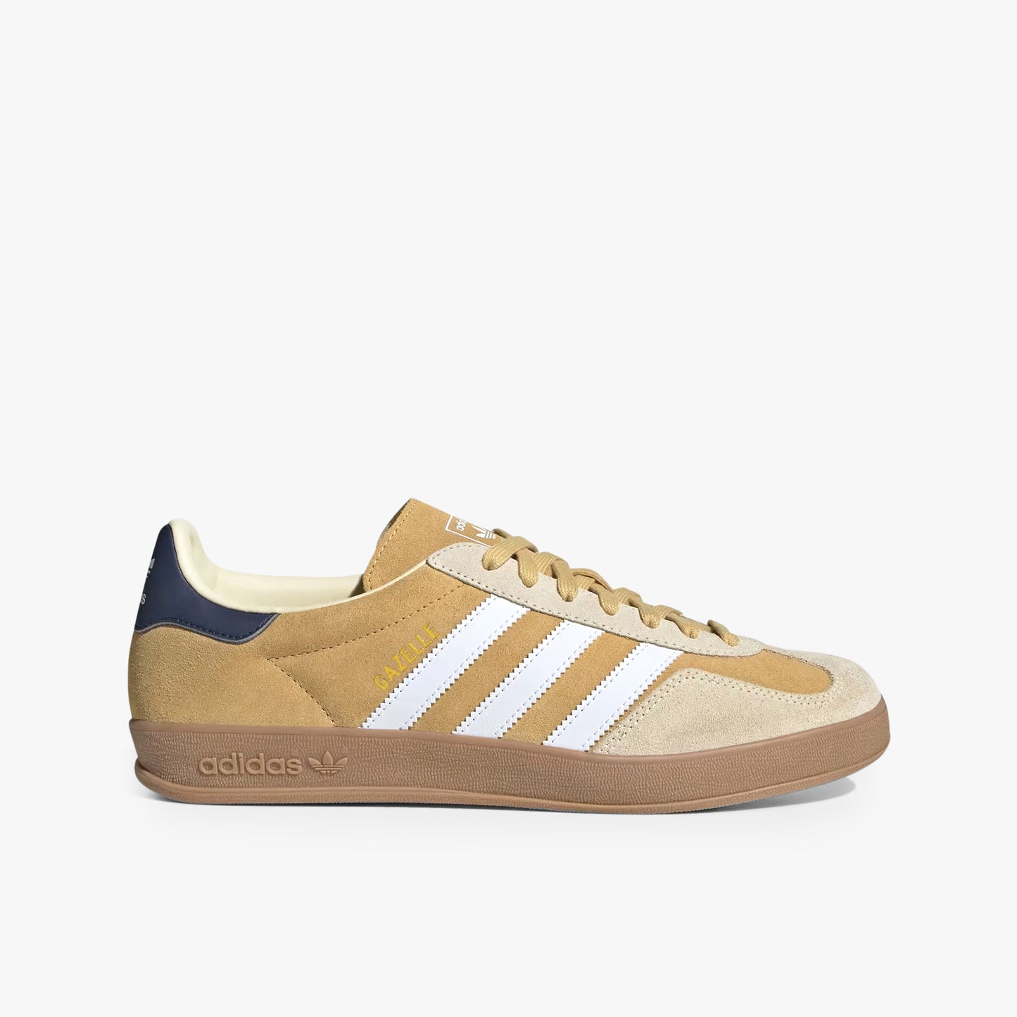 Men's Adidas Gazelle Indoor - Oat White