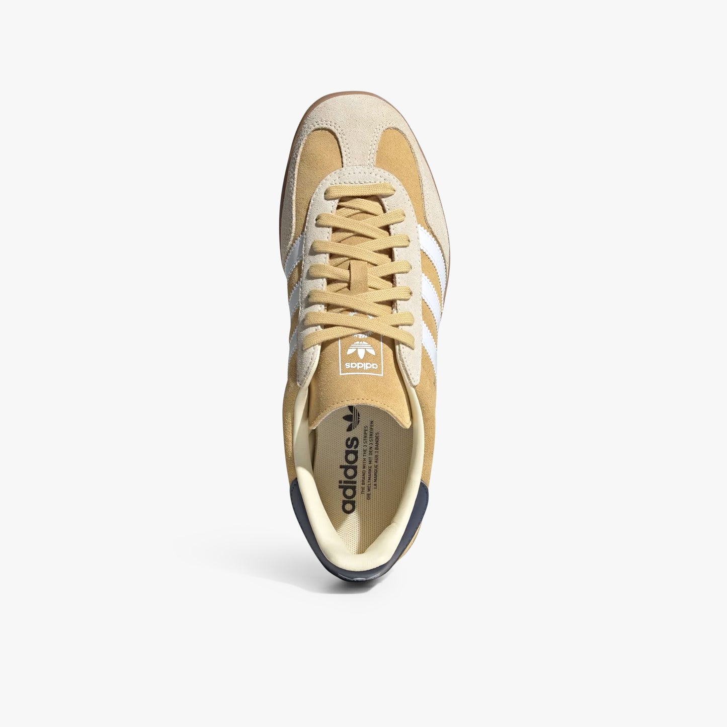Men's Adidas Gazelle Indoor - Oat White