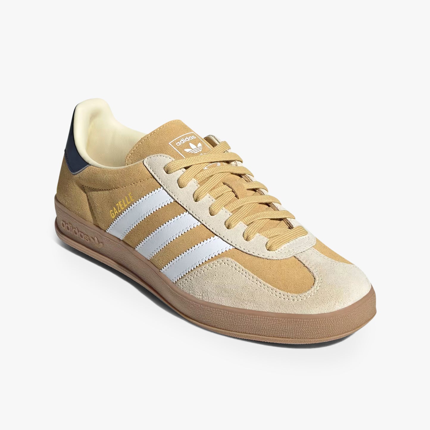 Men's Adidas Gazelle Indoor - Oat White