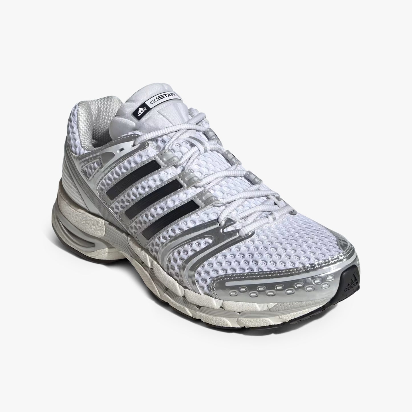 Men's Adidas Adistar Control 5 - Silver Metallic/Grey/Black