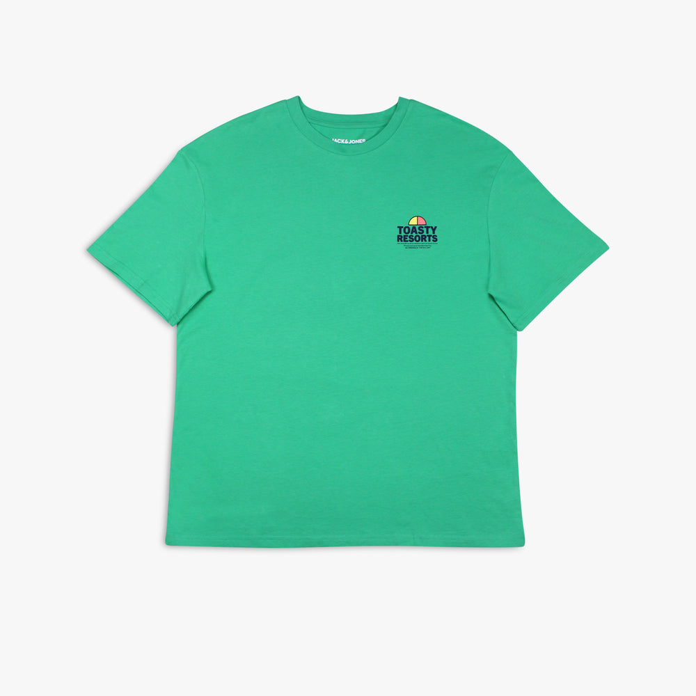 Men's Jack & Jones Business Toasty Resorts Tee - 'Island Green'