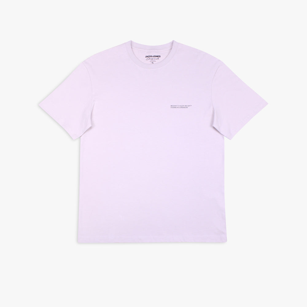 Men's Jack & Jones Vesterbro Originals Studio Tee - 'Moonbeam'