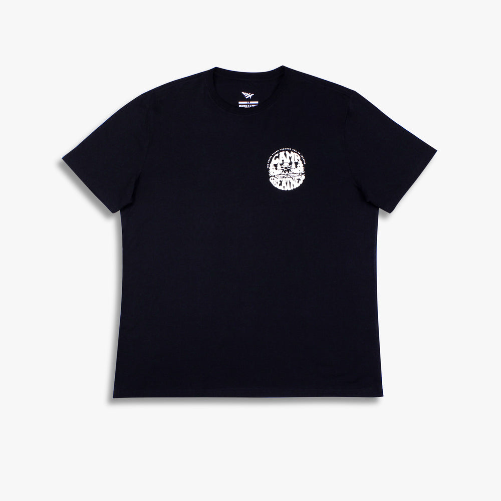 Men's Paper Planes Camp Greatness Tee - Black