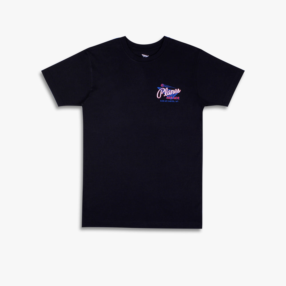 Men's Paper Planes Player One Tee - Black