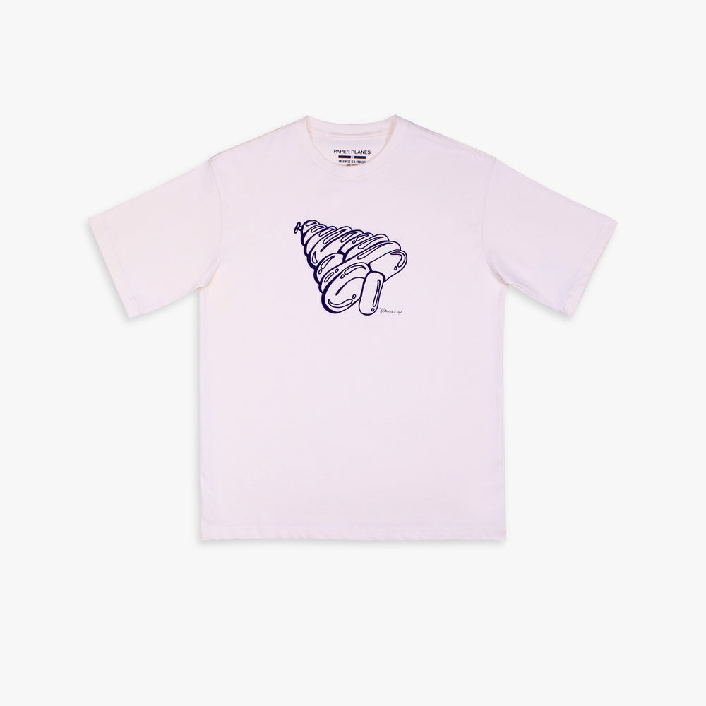 Men's Paper Planes Blowin' Up Heavyweight Tee - Eggshell