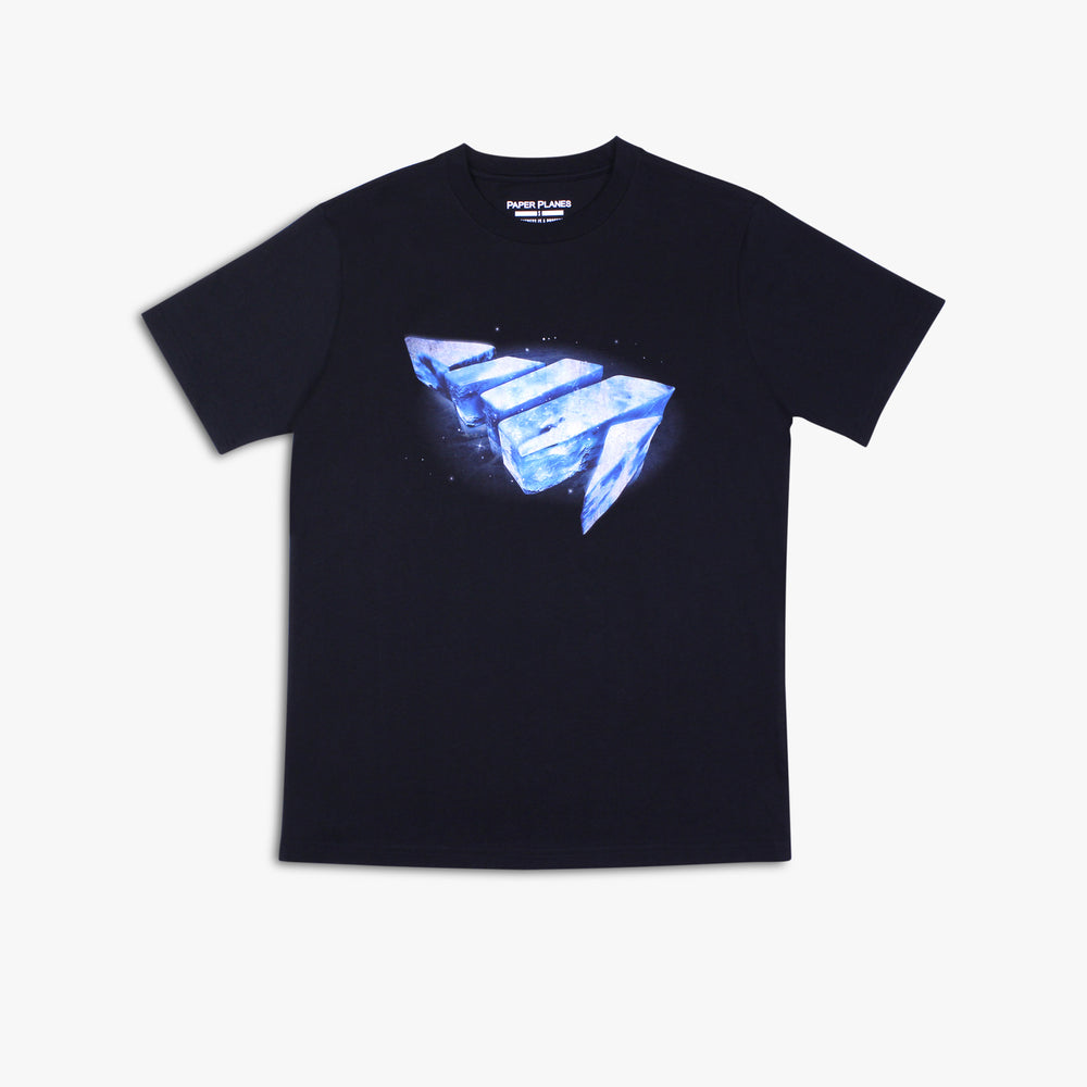 Men's Paper Planes Break The Ice Tee - Black