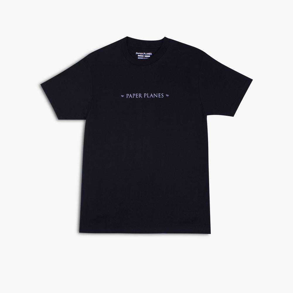 Men's Paper Planes Deep Waters Tee - Black