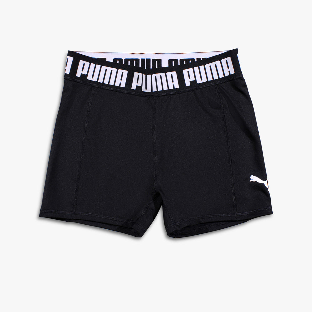 Women's Puma Strong Tight Shorts - Black