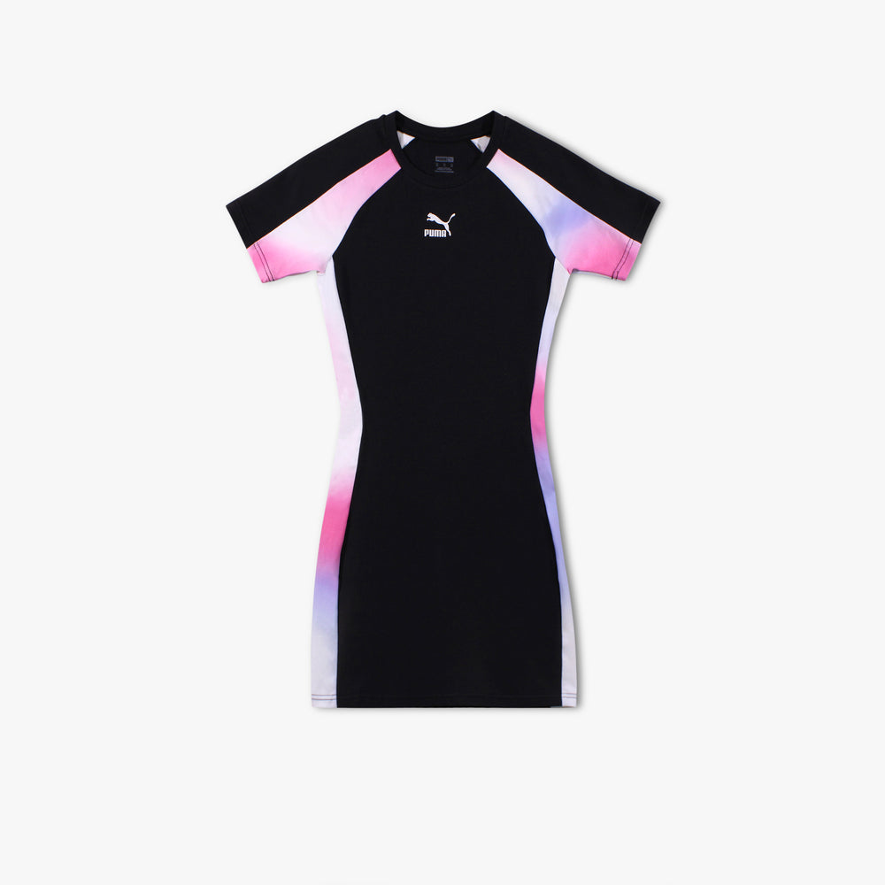 
                  
                    Women's Puma Classics Block Tee Dress - Black/Multicolor
                  
                