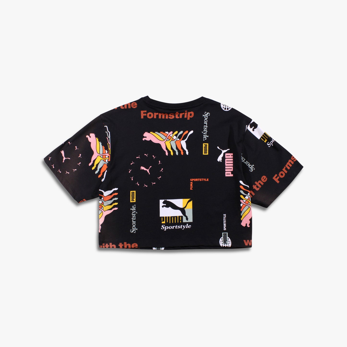 
                  
                    Women's Puma Classics Brand Love AOP Tee - Black
                  
                