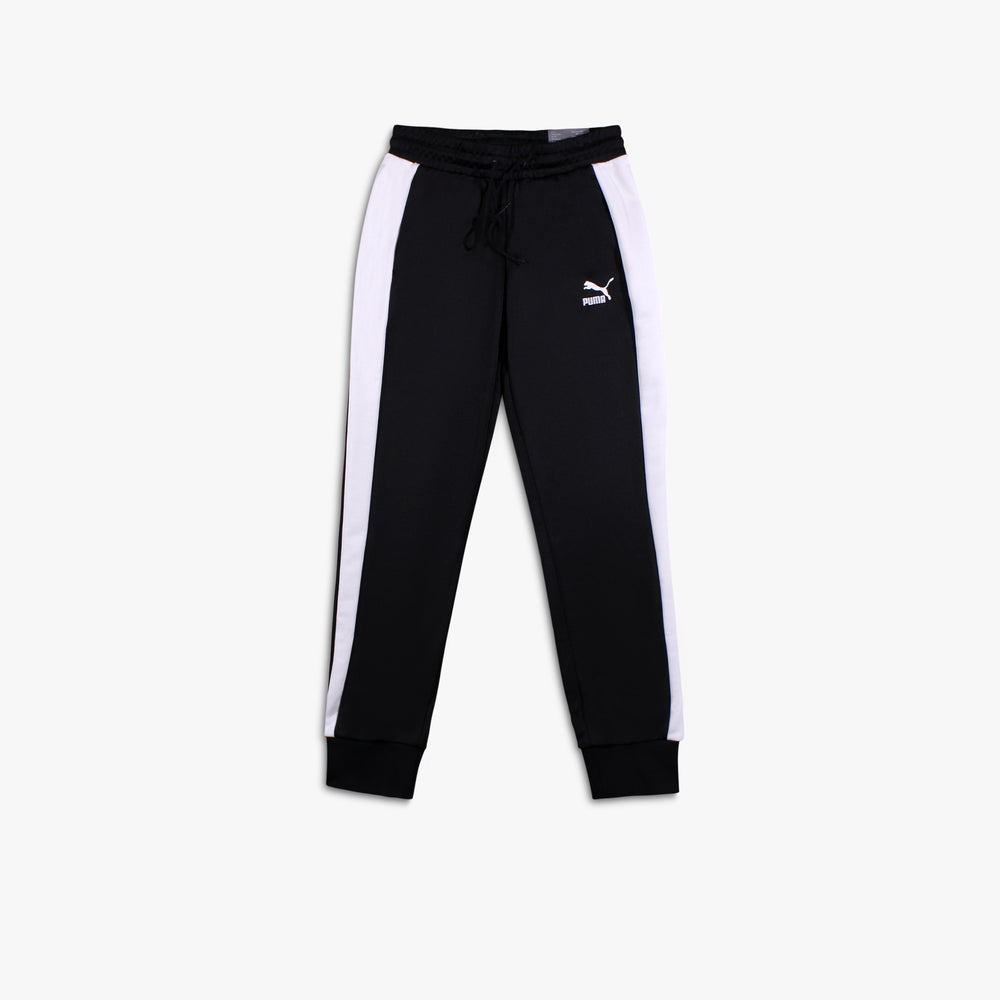 Women's Puma Iconic T7 Track Pants - Black