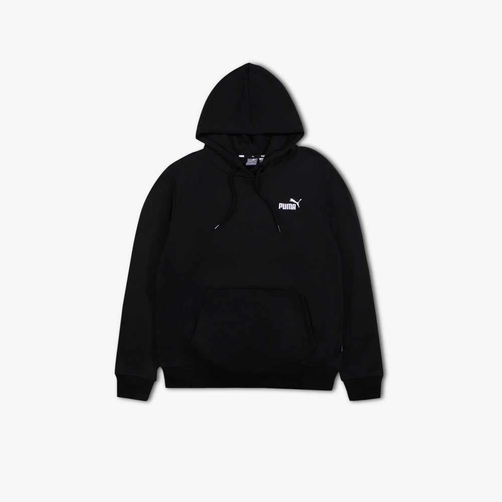 Women's Puma ESS+ Embroidery Hoodie - Black