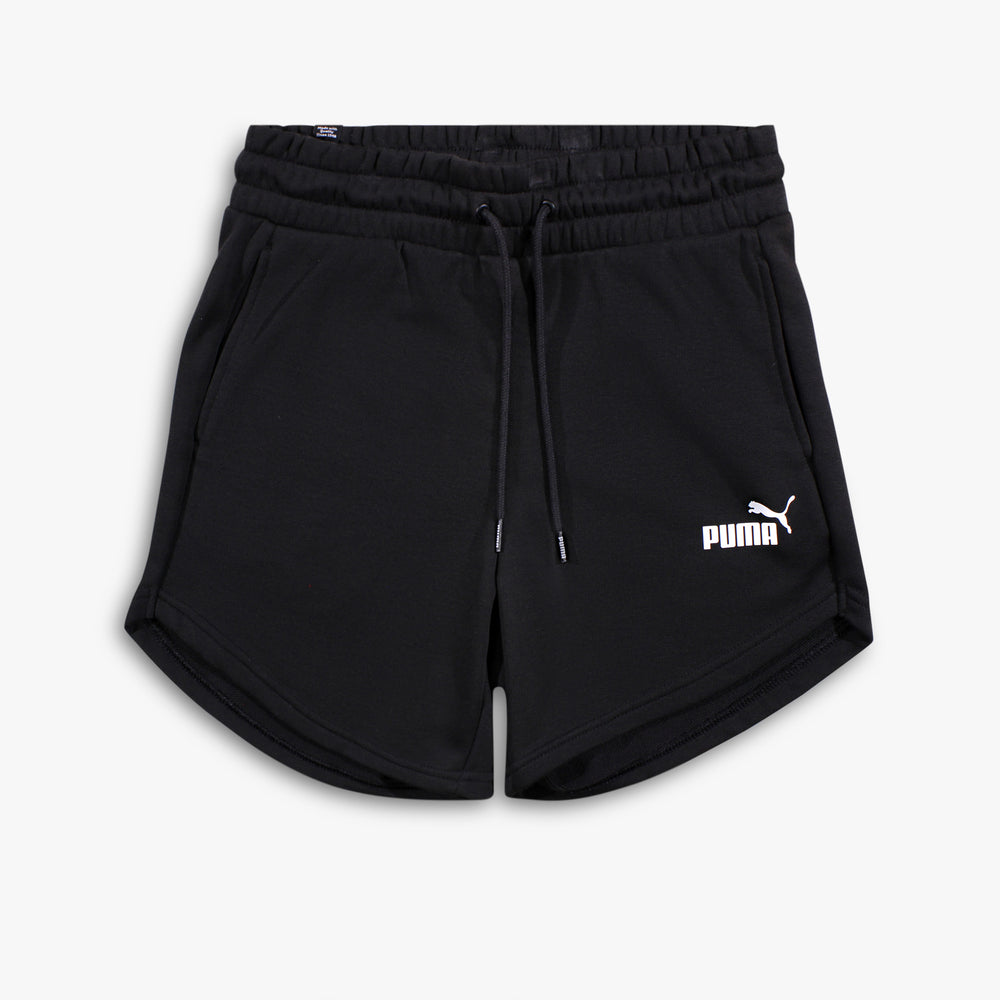 Women’s Puma ESS 5 High Waisted Shorts TR - Black