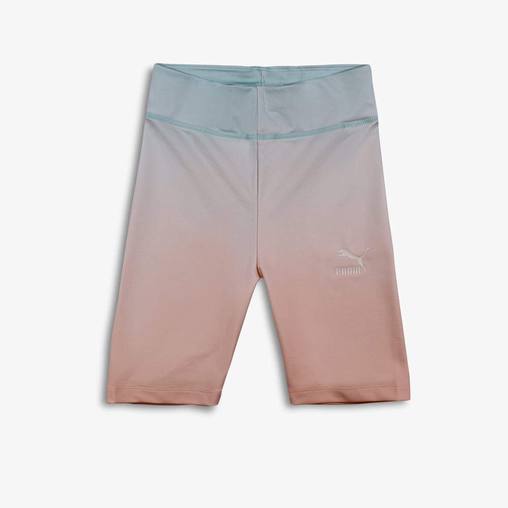 Women's Puma AOP Short Tights 'Eggshell Blue/Gloaming'