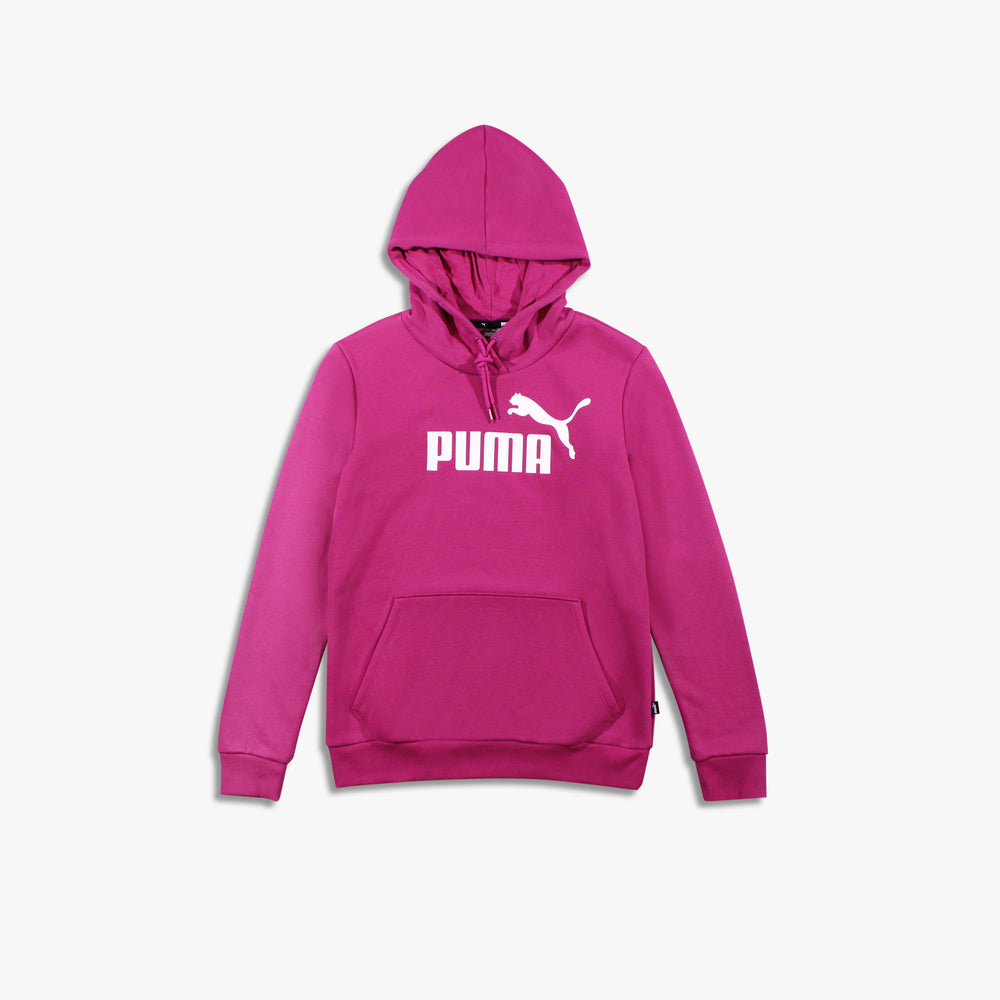 Women's Puma Essentials Logo Hoodie 'Festival Fuchsia'