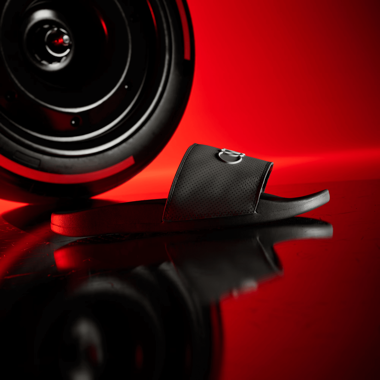 
                  
                    Men's Adilette Comfort Audi Revolut F1 Team Slides - 'Utility Black'
                  
                
