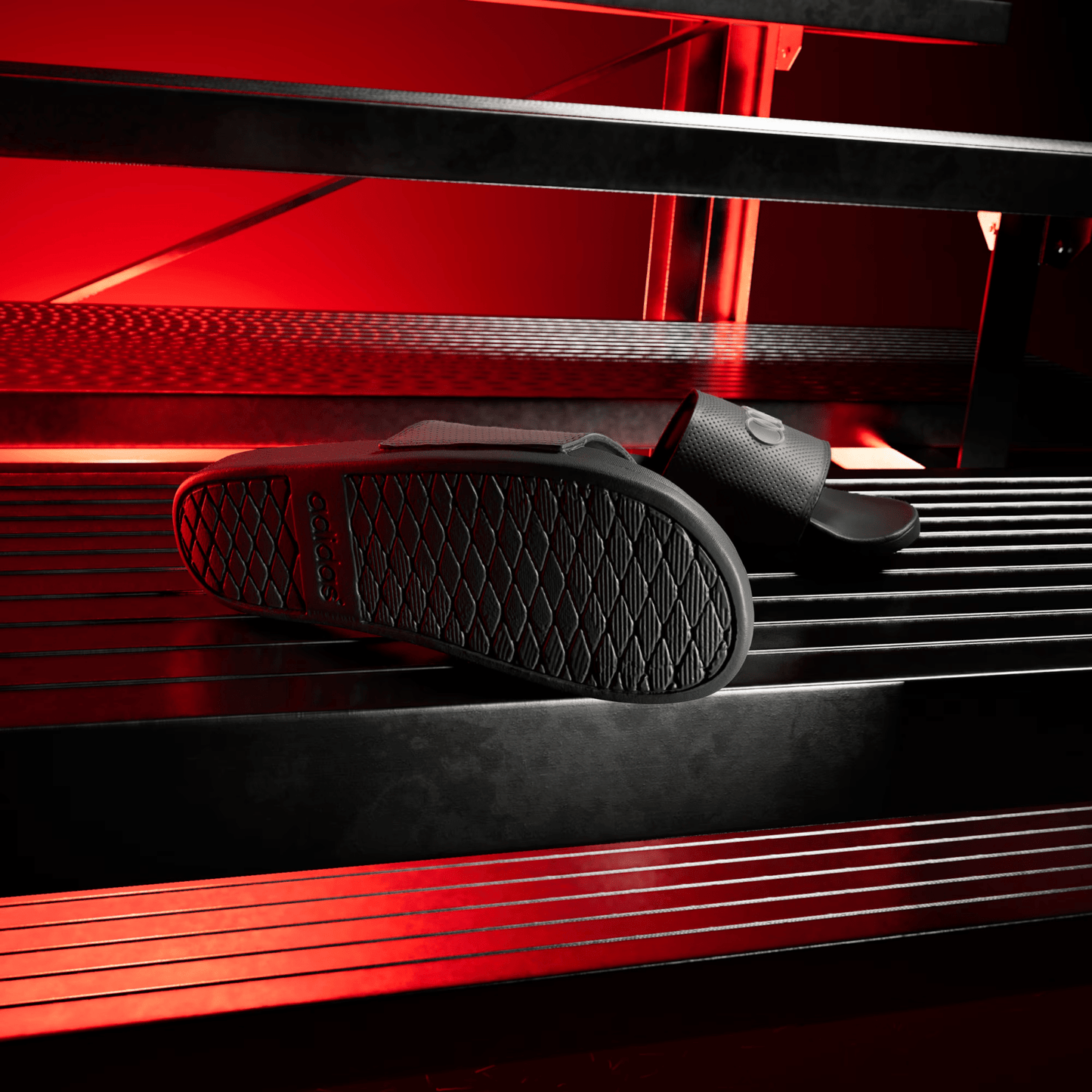 
                  
                    Men's Adilette Comfort Audi Revolut F1 Team Slides - 'Utility Black'
                  
                