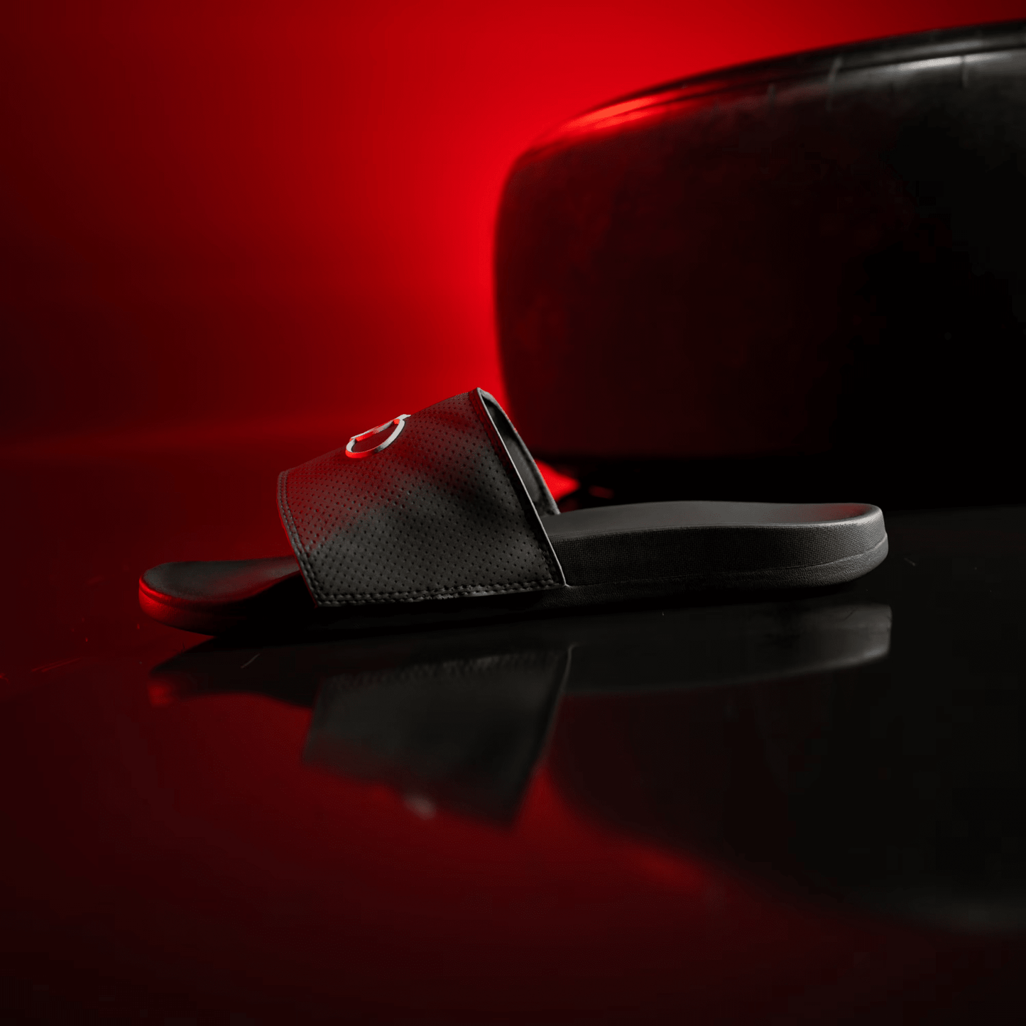 
                  
                    Men's Adilette Comfort Audi Revolut F1 Team Slides - 'Utility Black'
                  
                