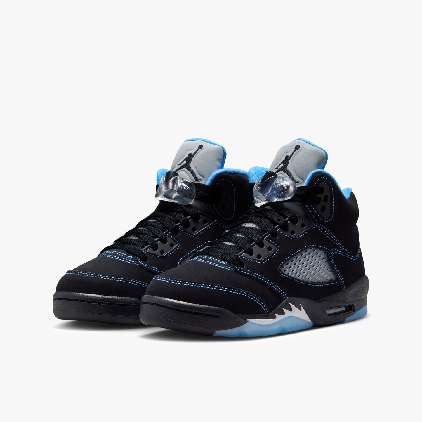
                  
                    Gradeschool Air Jordan 5 Retro - 'Black Carolina' (RD:6/20/26)
                  
                