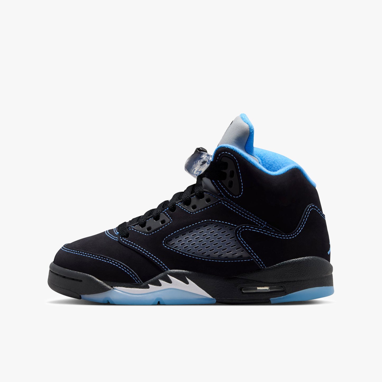 
                  
                    Gradeschool Air Jordan 5 Retro - 'Black Carolina' (RD:6/20/26)
                  
                