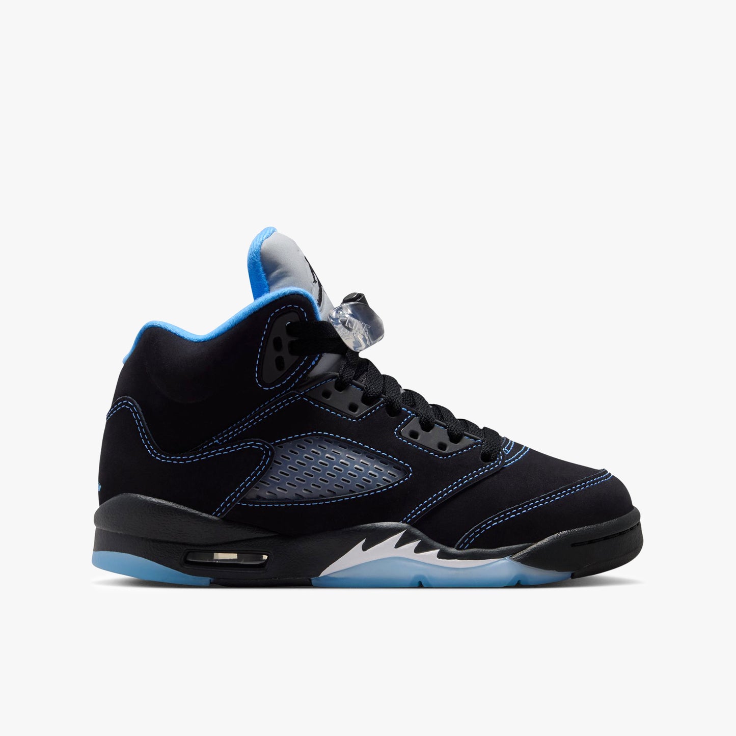 
                  
                    Gradeschool Air Jordan 5 Retro - 'Black Carolina' (RD:6/20/26)
                  
                