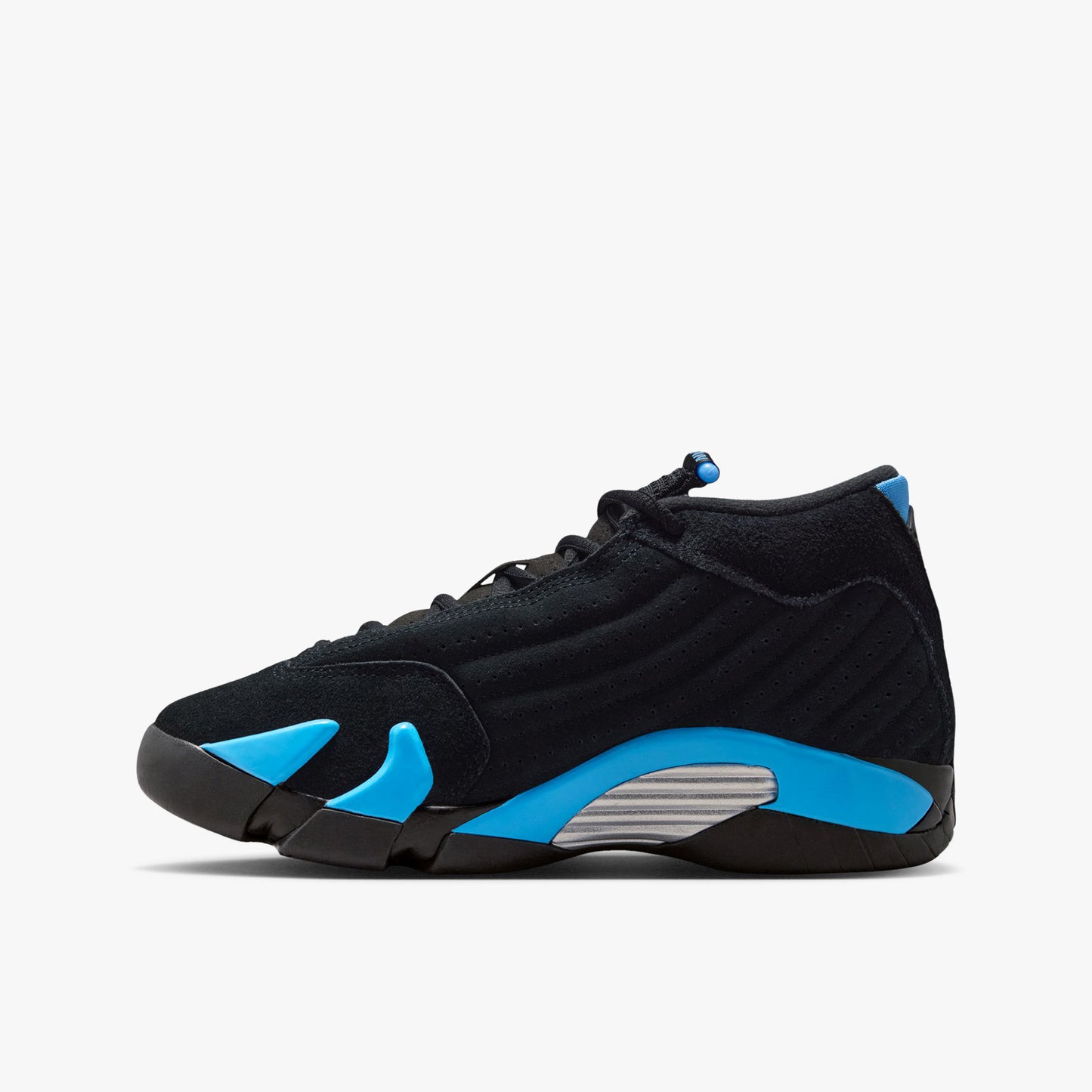 
                  
                    Gradeschool Air Jordan 14 Retro - 'Black/University Blue' (RD:3/21/26)
                  
                