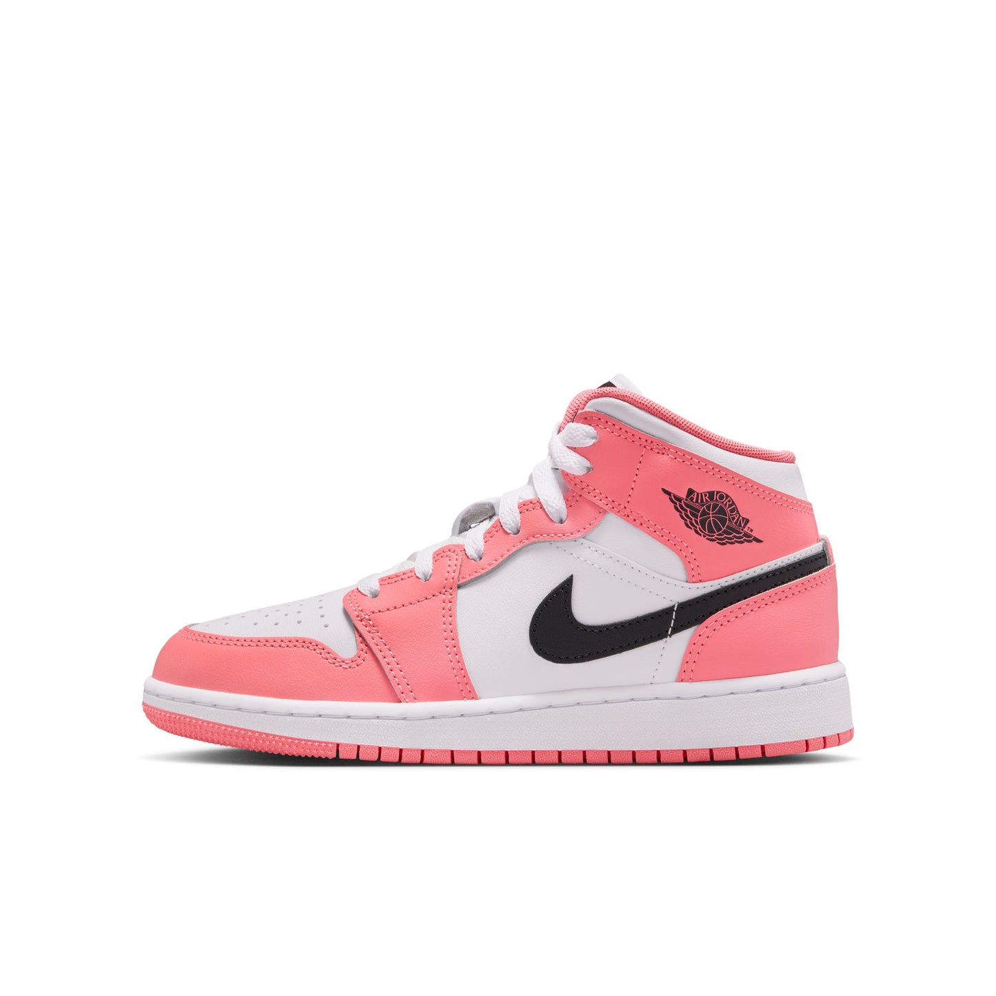 
                  
                    Gradeschool Air Jordan 1 Mid - 'Pink Glaze'
                  
                