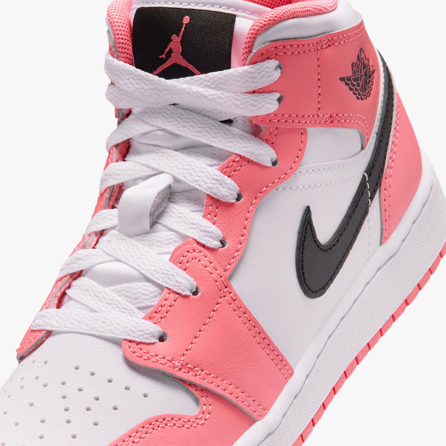 
                  
                    Gradeschool Air Jordan 1 Mid - 'Pink Glaze'
                  
                
