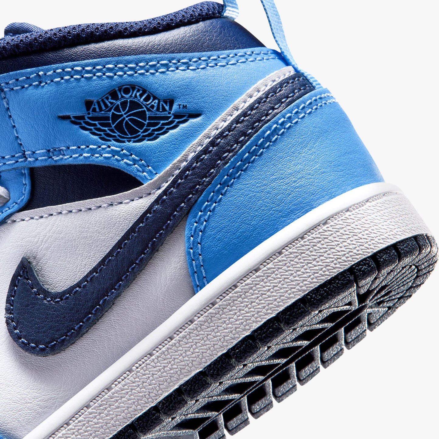 
                  
                    Preschool Jordan 1 Mid - 'University Blue Midnight Navy'
                  
                
