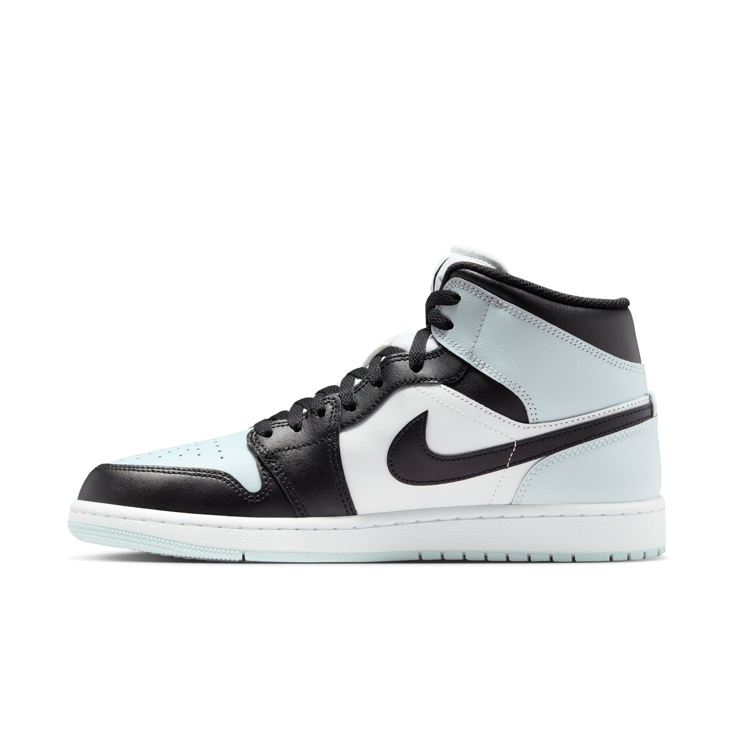 
                  
                    Men's Air Jordan 1 Mid - 'Black/Squadron Blue/Aura-White'
                  
                