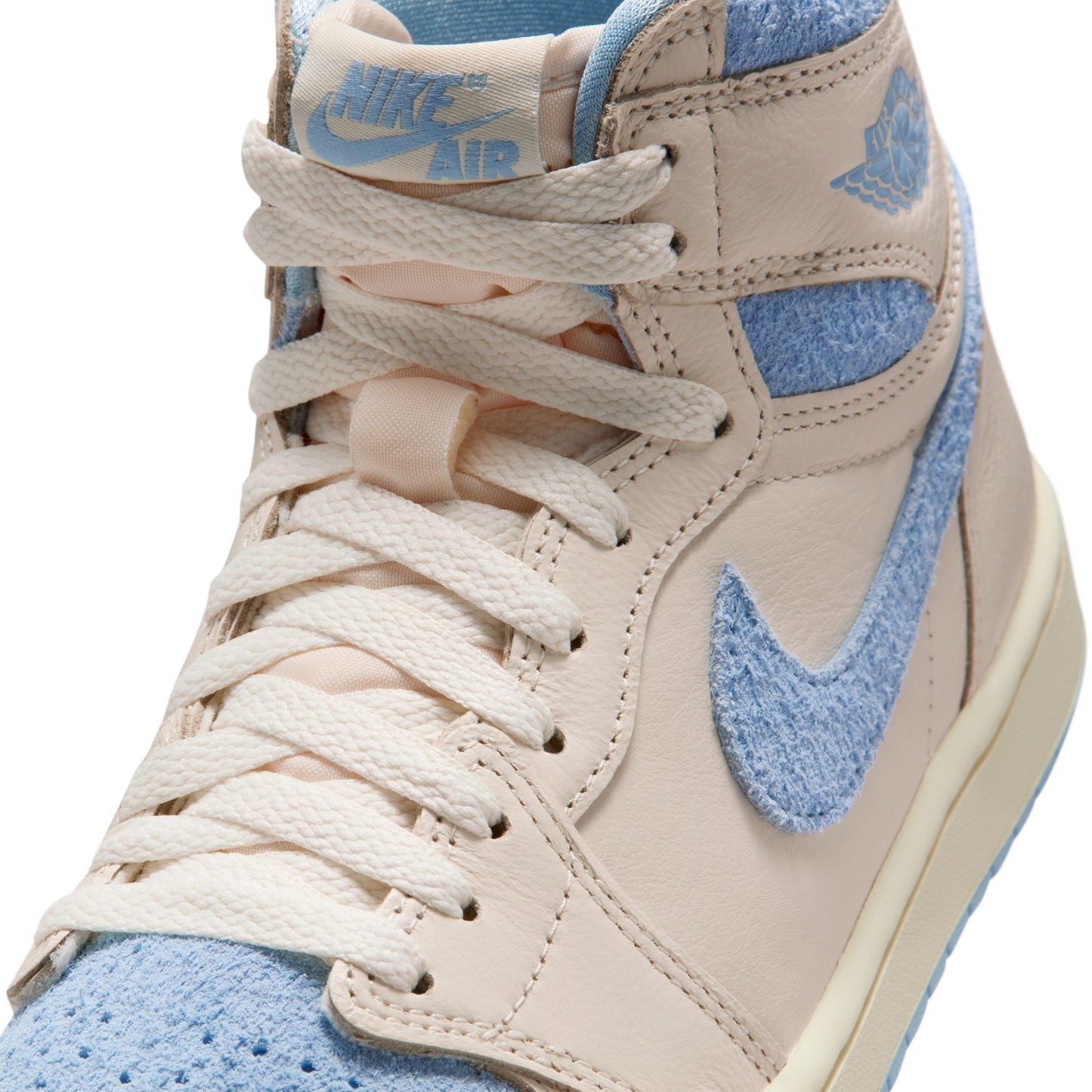 
                  
                    Women's Air Jordan 1 Retro High OG - 'Pale Ivory/Psychic Blue' (RD:3/7/26)
                  
                