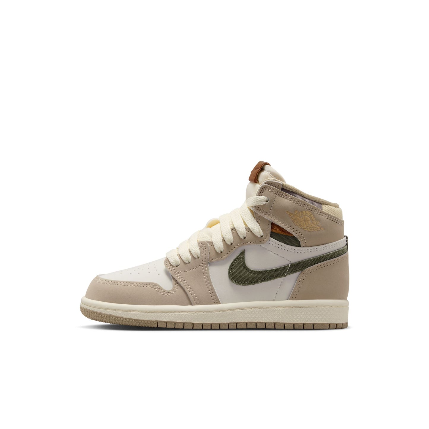 
                  
                    Preschool Jordan 1 Retro High OG - 'Khaki' (RD:5/23/26)
                  
                