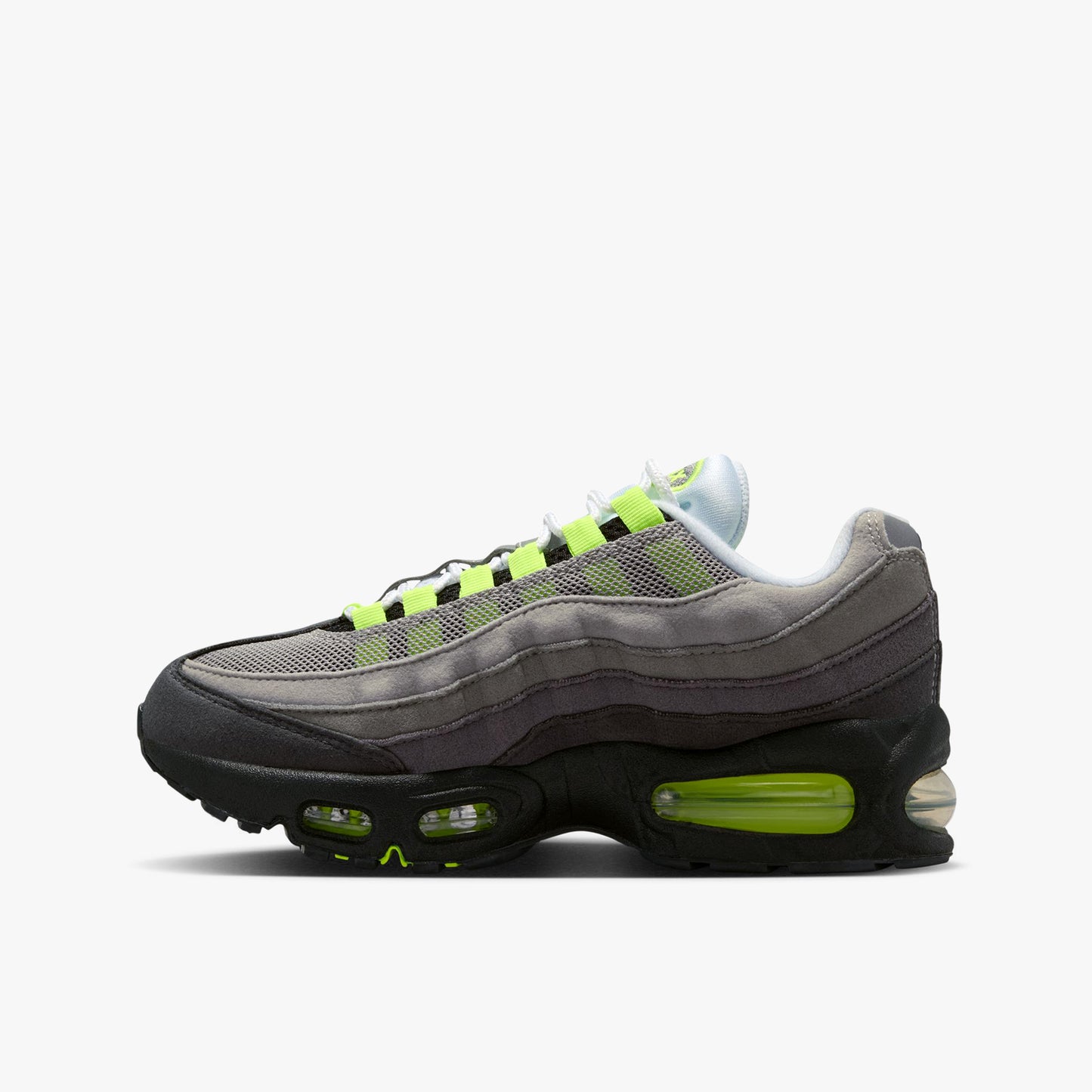 
                  
                    Gradeschool Nike Air Max 95 Big Bubble - 'Neon' (RD:3/5/26)
                  
                