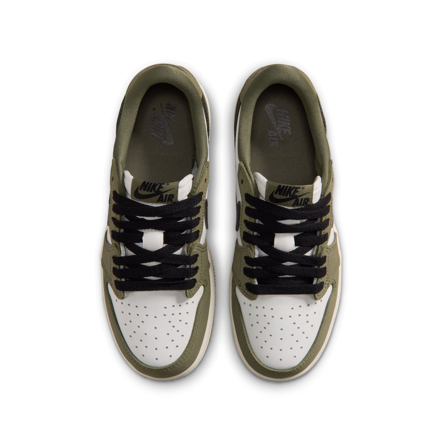 
                  
                    Gradeschool Air Jordan 1 Retro Low - 'Medium Olive' (RD:1/31/26)
                  
                