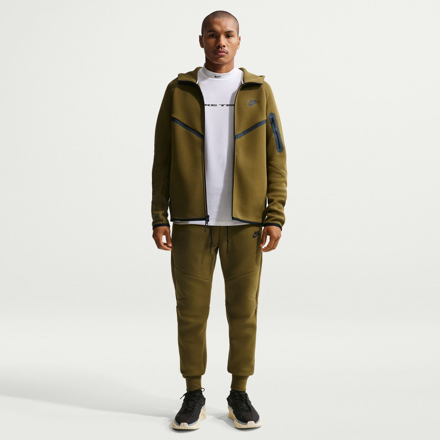 
                  
                    Men's Nike Tech Fleece Windrunner Full-Zip Jacket - 'Olive Green'
                  
                