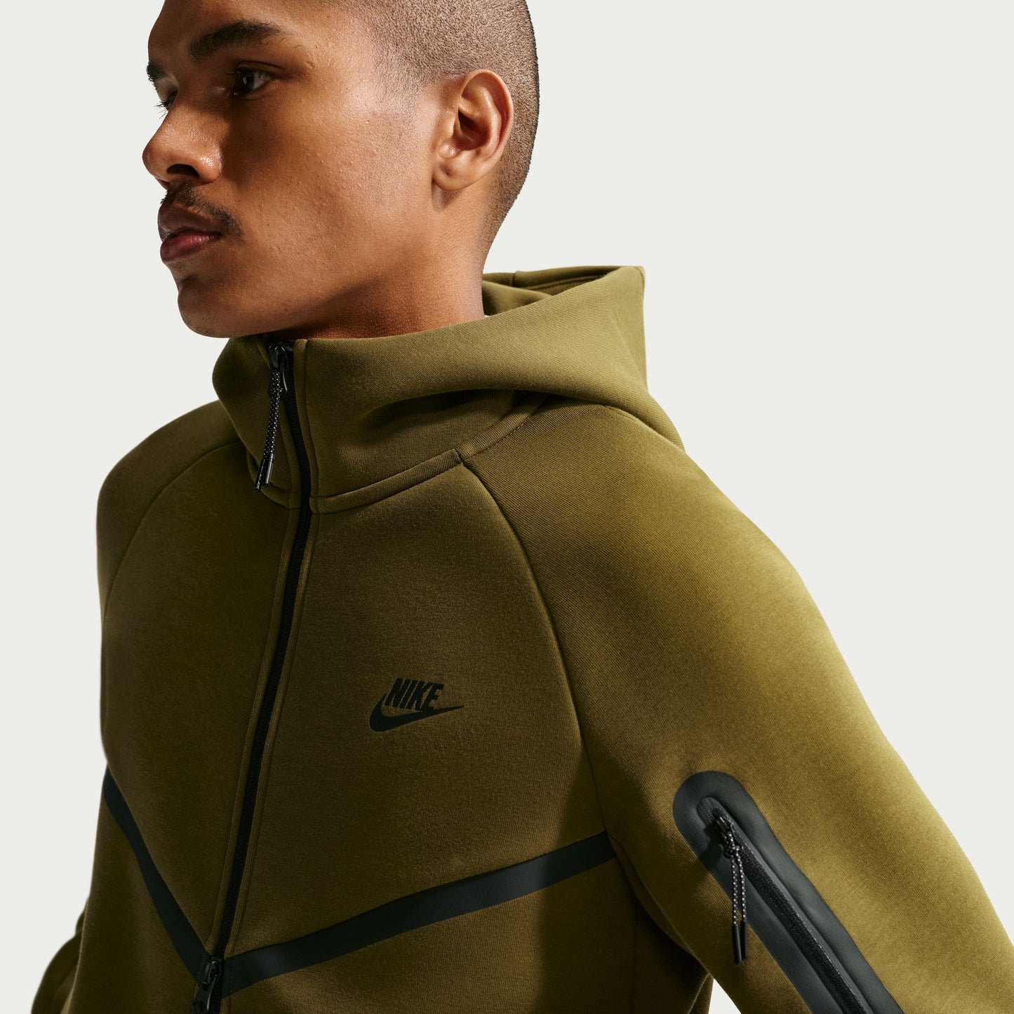 
                  
                    Men's Nike Tech Fleece Windrunner Full-Zip Jacket - 'Olive Green'
                  
                