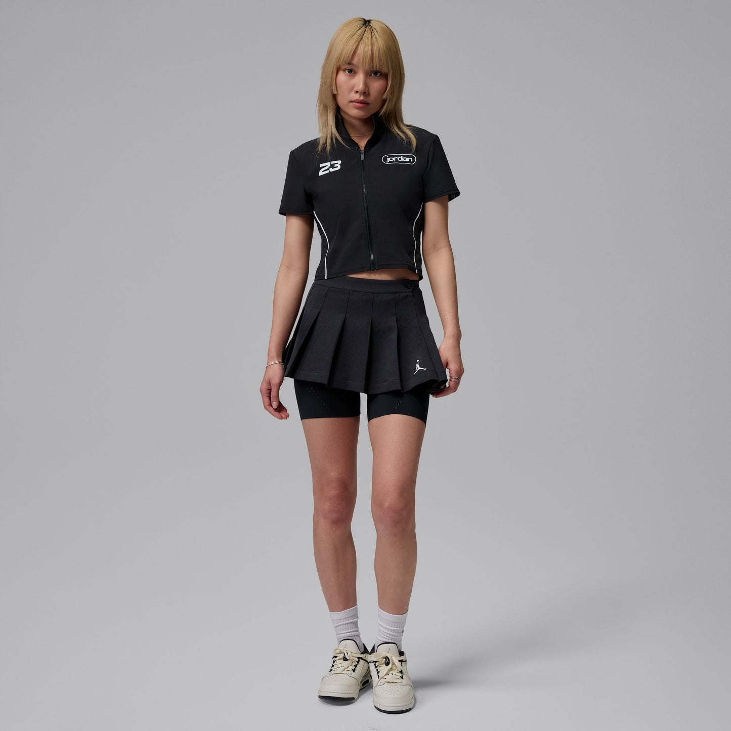 
                  
                    Women's Jordan Brooklyn Pleated Skirt - 'Black'
                  
                