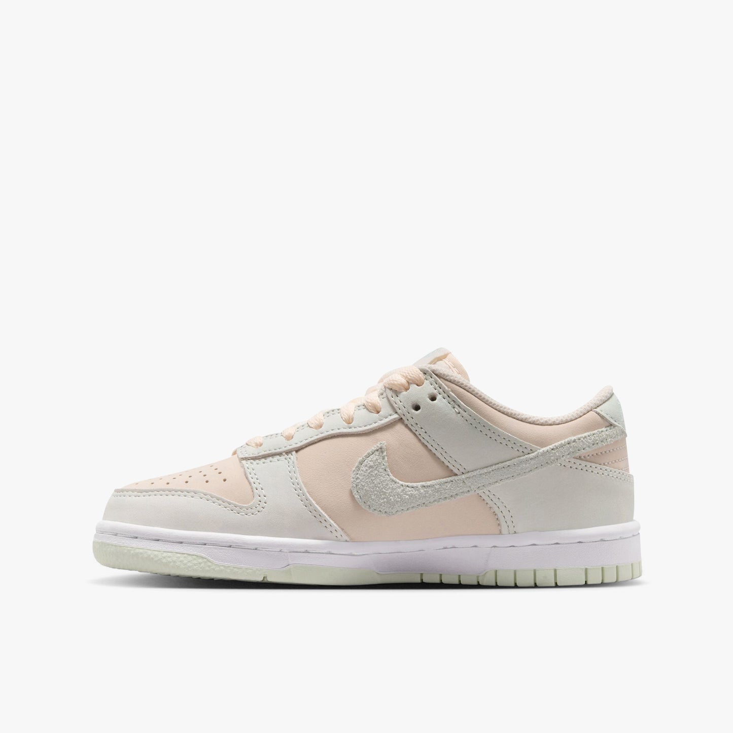 
                  
                    Gradeschool Nike Dunk Low Suede - 'Chalk Barely Green'
                  
                