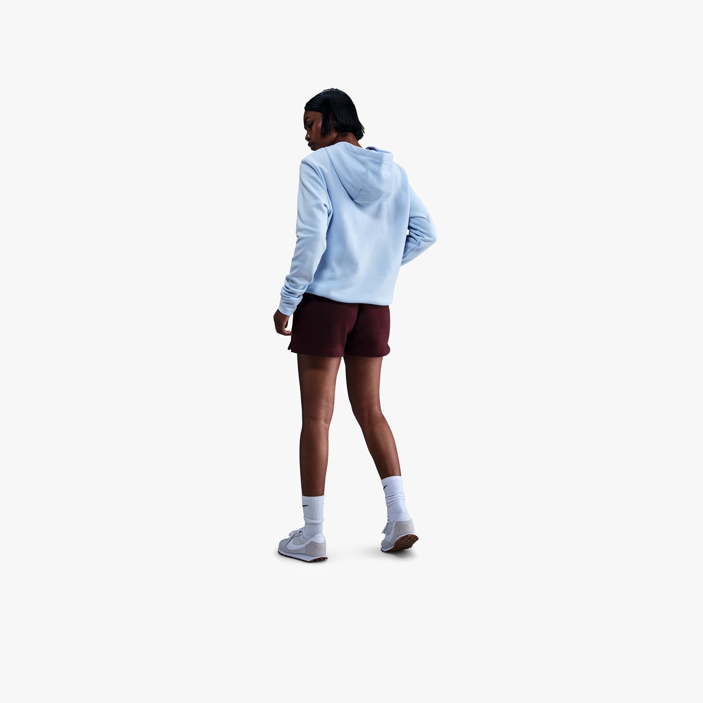 
                  
                    Women's Nike Sportswear Club Fleece Graphic Pullover Hoodie - 'Celestine Blue'
                  
                