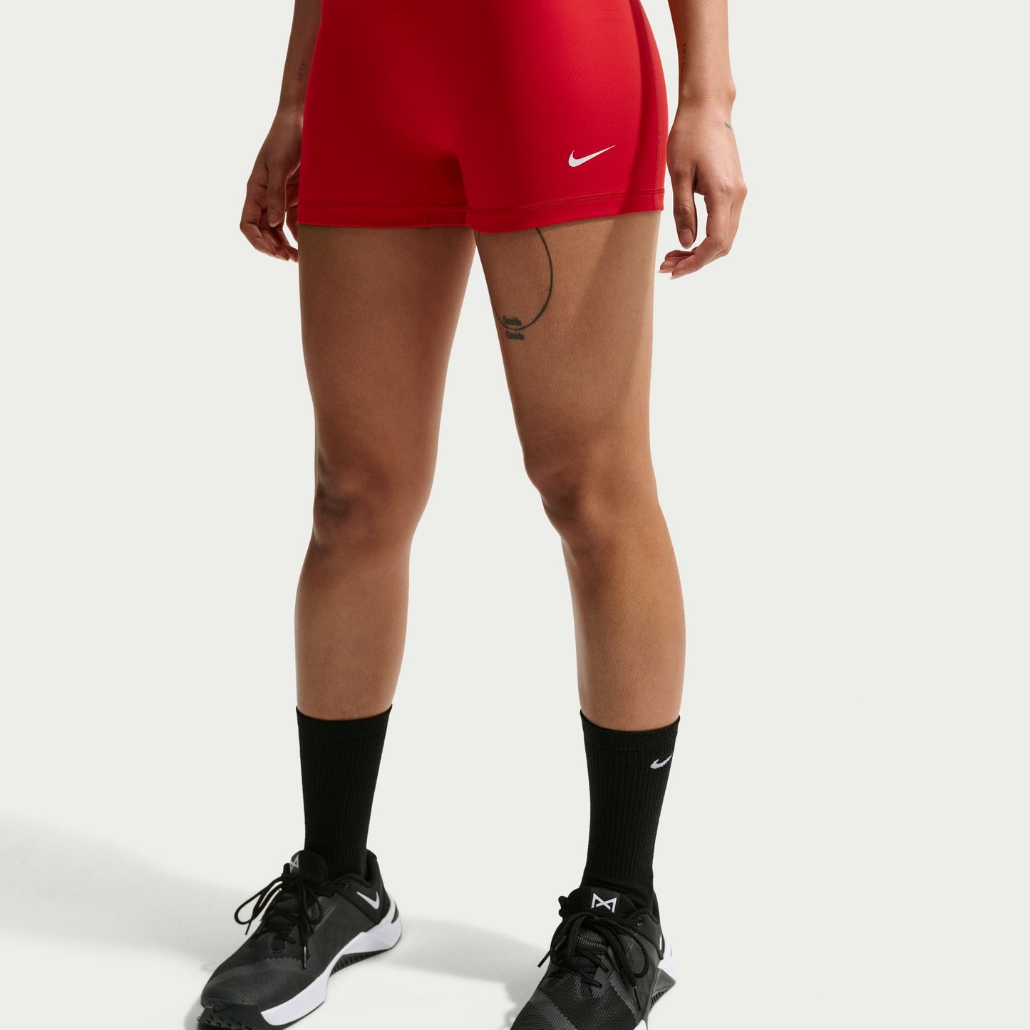 
                  
                    Women's Nike Pro Mid-Rise 3 inch Biker Shorts - 'University Red'
                  
                