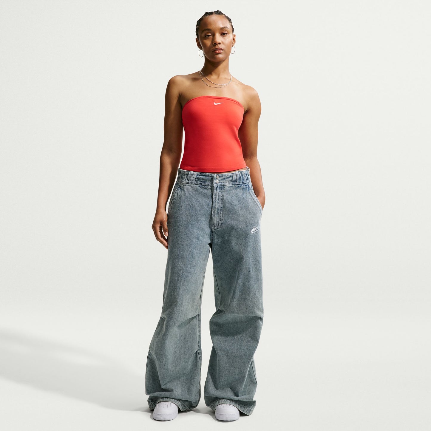 
                  
                    Women's Nike Sportswear Tight Tube Top - 'Red'
                  
                