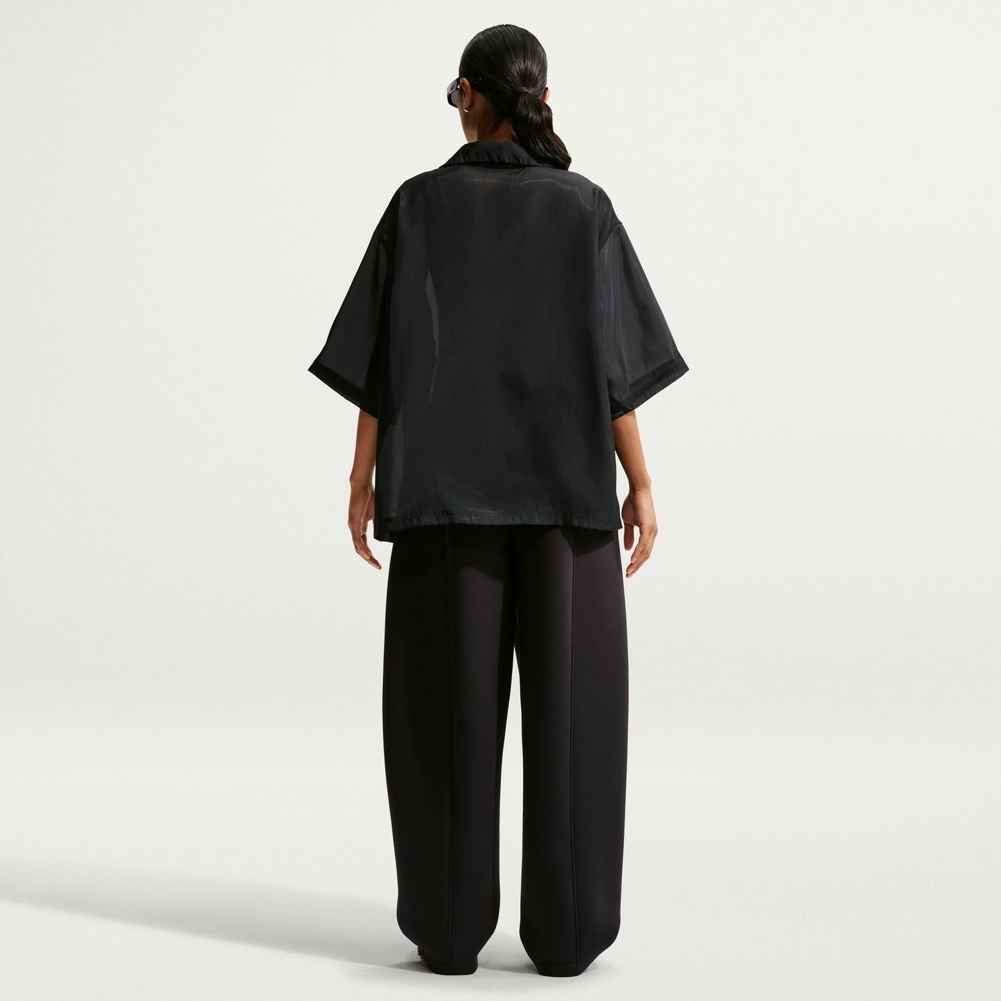 
                  
                    Women's Nike Sportswear Oversized Sheer Top - 'Black'
                  
                