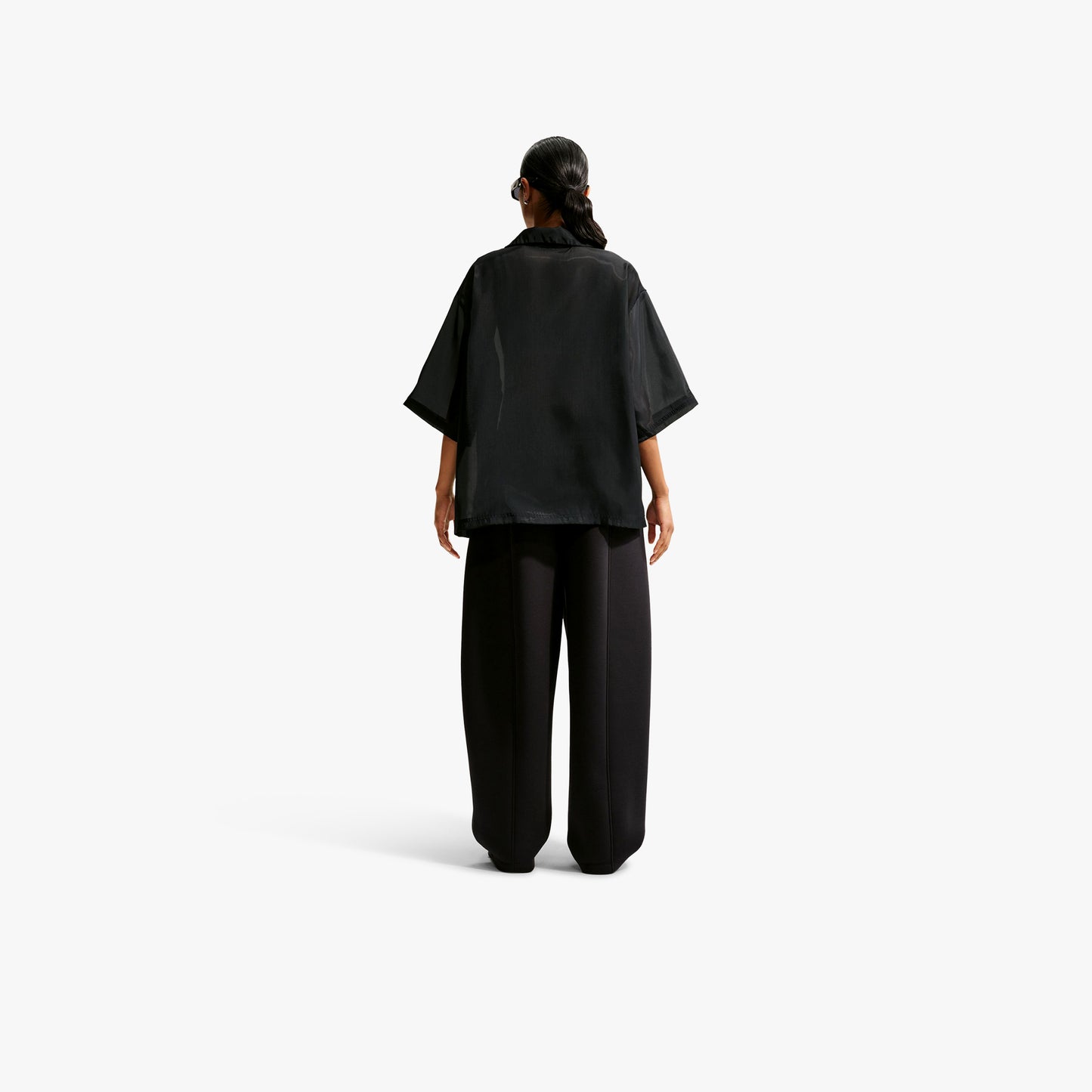 
                  
                    Women's Nike Sportswear Oversized Sheer Top - 'Black'
                  
                
